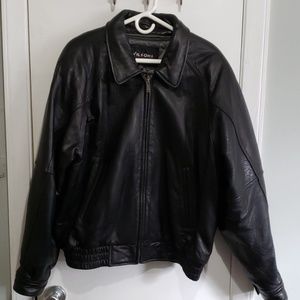 Wilson's leather jacket mens sz large